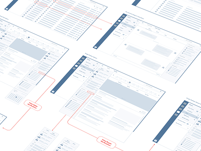 Low Fidelity Wireframe Flow admin analytics app clean dashboard data design design process product design prototype real estate saas ui userflow ux ux process uxui web wireframes