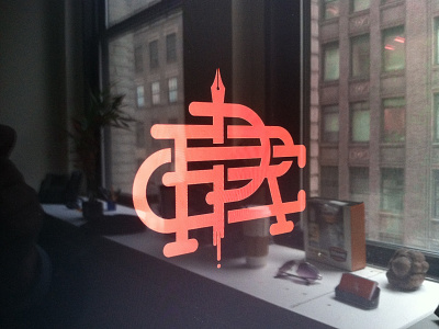 PRC Monogram NYC Remix branding collabo illustration logo monogram nyc penmanship remix