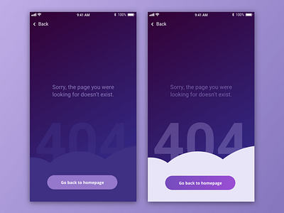 404 Page – Daily UI 008 app dailyui dailyui 008 error 404