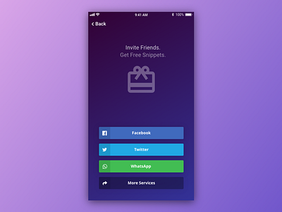 Social Share - Daily UI 010