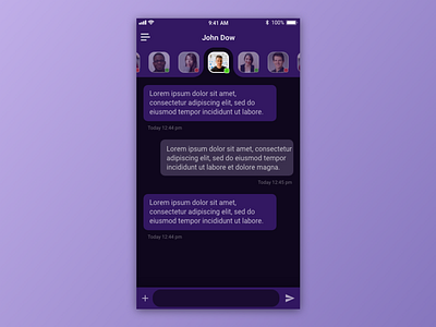 Direct Messaging – Daily UI 013