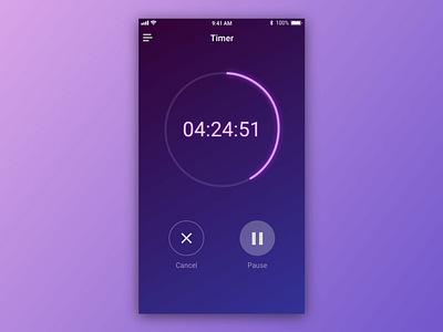 Countdown Timer – Daily UI 014 app dailyui dailyui 014 timer