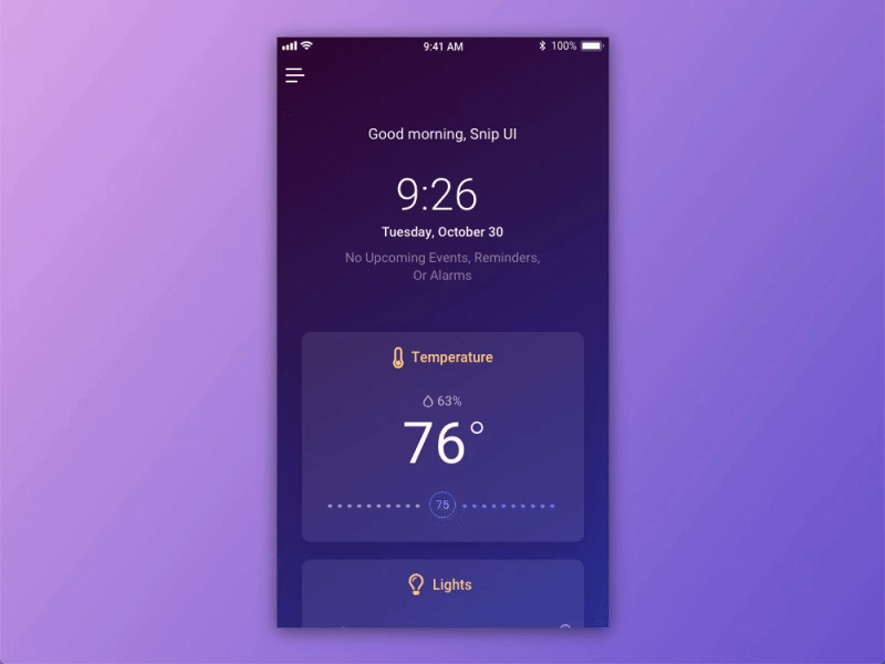 Home Monitoring Dashboard dailyui dailyui 021 home home app