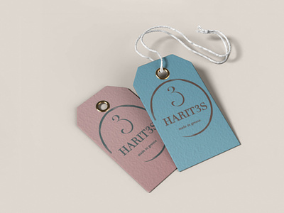 Branding for Harites a local clothing company clothing graphic design logo