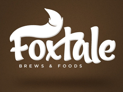 Foxtale Logo design identity logo typography