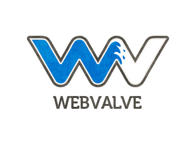 Webvalve Logo branding identity logo