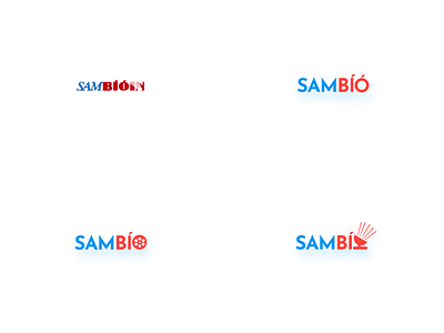 SAMBÍÓ Logo Redesign Concepts