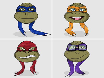 michelangelo ninja turtle face template