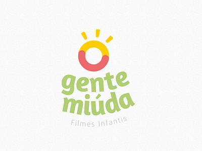 Gente Miúda - Logo Vertical branding childbook clean design kids logo maker modern photographer video maker