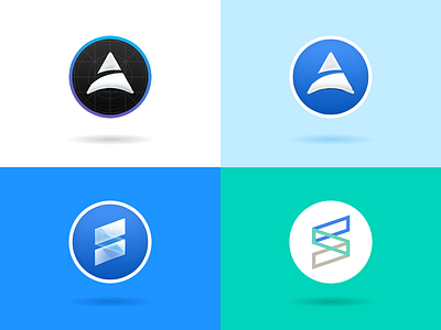 Shotbot branding colors design developer icon identity logo simple web