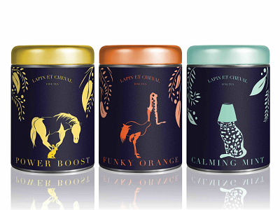 Lapin et Cheval branding design illustration logo package design packaging