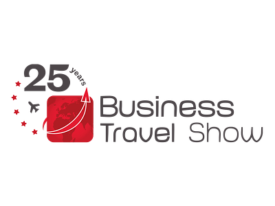 Logo 25 years Business Travel Show anniversary graphic design logo logo design logo design concept