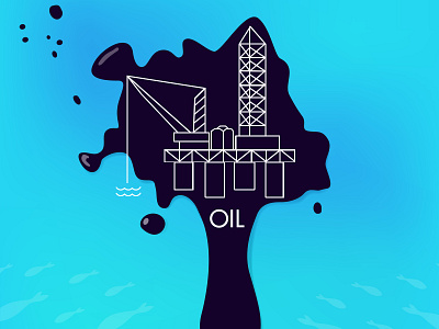 Oil 01 design ecology illustration vector
