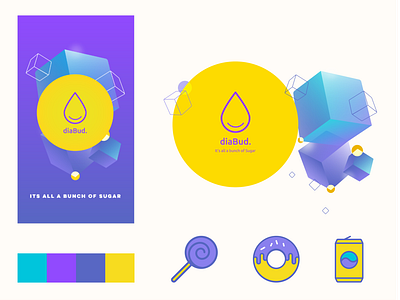 Branding concept / Diabetes app