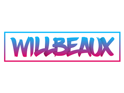 Willbeaux Logo branding design illustraion illustrator logo typography ui