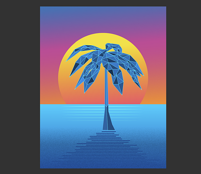 Miami Vice graphic design graphic art illustator
