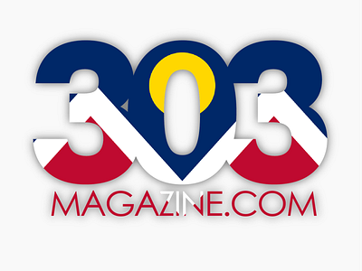 303 Magazine Denver Logo branding denver design icon illustrator logo typography vector web