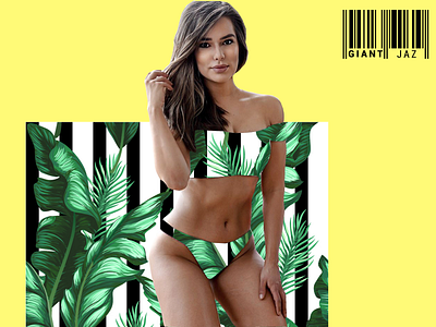 Shelby cd cover color design app photoshop stripes tropical