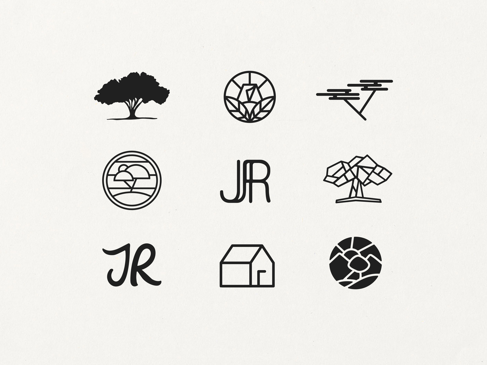 JR Logo Concepts by Jacey Korus on Dribbble