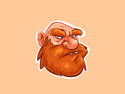 Dwarf 1 2d illustration charactr design digital illustration doodle drawing dwarf illustration procreate