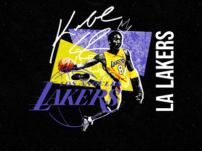 Kobe Bryant 00's basketball graphic design kobe lakers nba photoshop