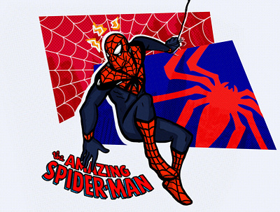 The Amazing Spider-Man art comicbooks design graphic design illustration ipad marvel procreate spiderman