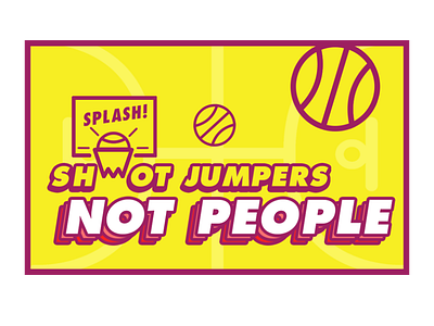 Shoot Jumpers not people