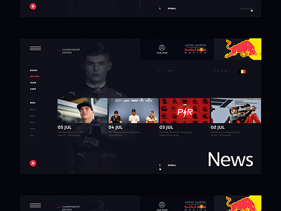 RBR - Red Bull Racing Team I Website