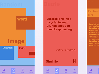 Bauhaus Design Inspiration #1 app application ios mobile ui