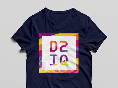 D2iQ employee shirts event mockup shirt design