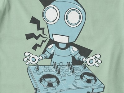 T Shirt Design 816 apparel artwork dj fashion graphic design mix music prints robot t shirt art t shirt design t shirt illustration t shirt mockup t shirt print t shirt vector print tshirt factory vector vector art wear