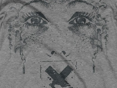 T Shirt Design 1109 apparel censor censorship face illustration mouth print shut t shirt vector vector graphics