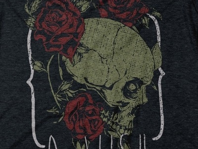 T Shirt Design 1126 biker t shirt dead death illustration rock t shirt roses skull t shirt design t shirt graphics vector wish