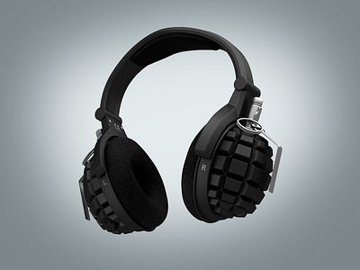 blow your mind 3d bass explosive grenade headphones music