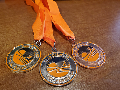5K Race Medals charity illustrator medal medals print promotion race