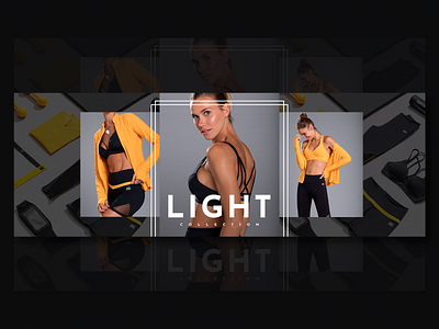 Track and Field - Site Banner banner banner design branding campaing campanha clothes design graphic fitness homepage new collection site site banner