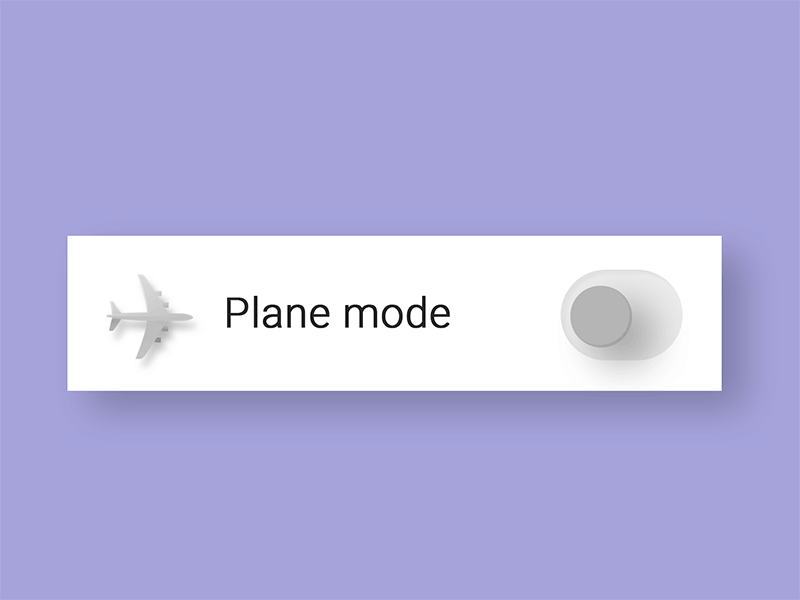 Daily UI - ON / OFF Switch