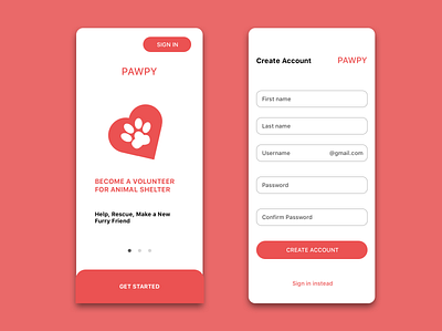 Daily UI Challenge Day 001 - Sign Up dailyui dailyui 001 uidesign