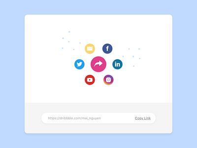 Daily UI Challenge Day 010- Social Share