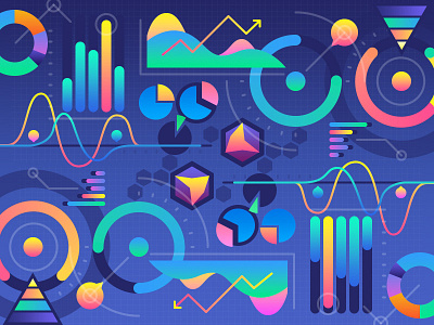 chart chart color illustration