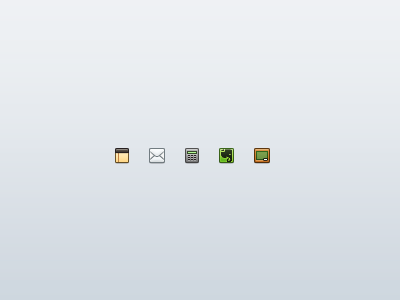 Maths Teaching notes mail calculator evernote chalkboard icons 16px icons