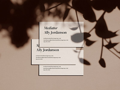 Brand Identity: Jordanson Mediation (1)