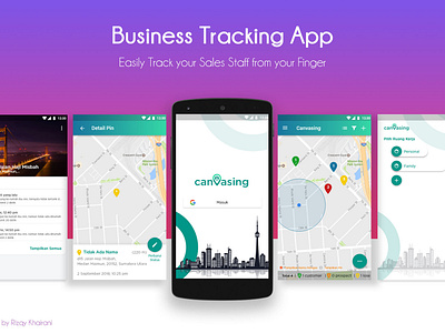 Main Business Tracking App business tracking canvasing easily track sales tracking app ui ui ux ui ux design uxd