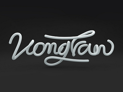 Hongfan c4d typeface