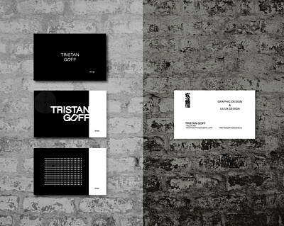 Personal Business Card Final brand and identity branding business card design graphic design identity minimal personal branding type typography