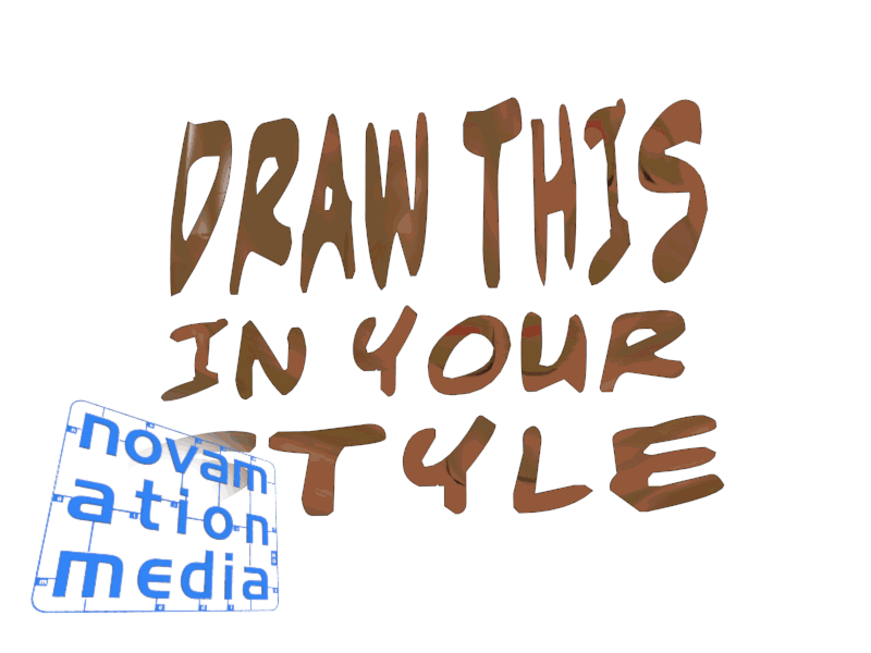 Draw This In Your Style 01 3d animation dtiys motion graphics novamation