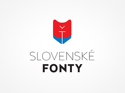 SK Fonts Logo v1 font logo slovakia type typography