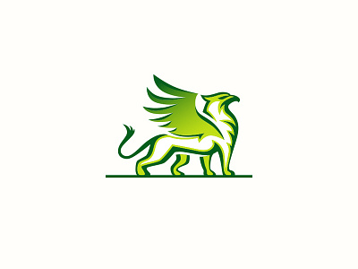 Logo Design for a Mobile Streaming Sports Network animal griffin logo logodesign sport