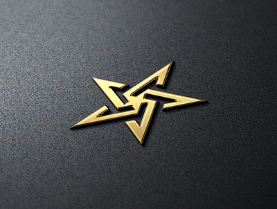 Five Star Law brand identity logo star vector ‪‎law‬