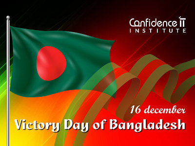 16 December Banner | Confidence IT Institute 16december banner design graphic design victory day visual design